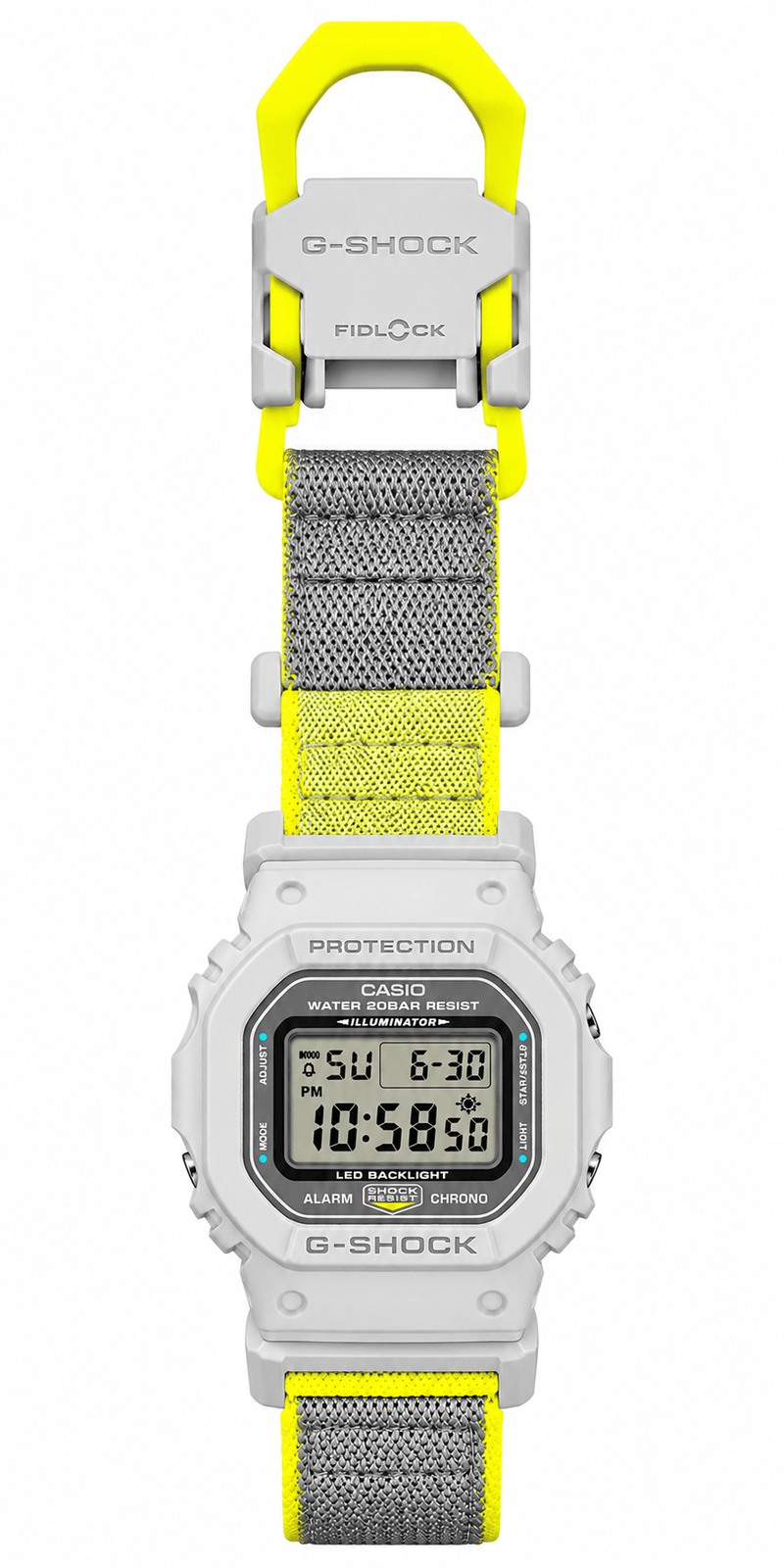 G-SHOCK DW-5600MNC grey - full strap